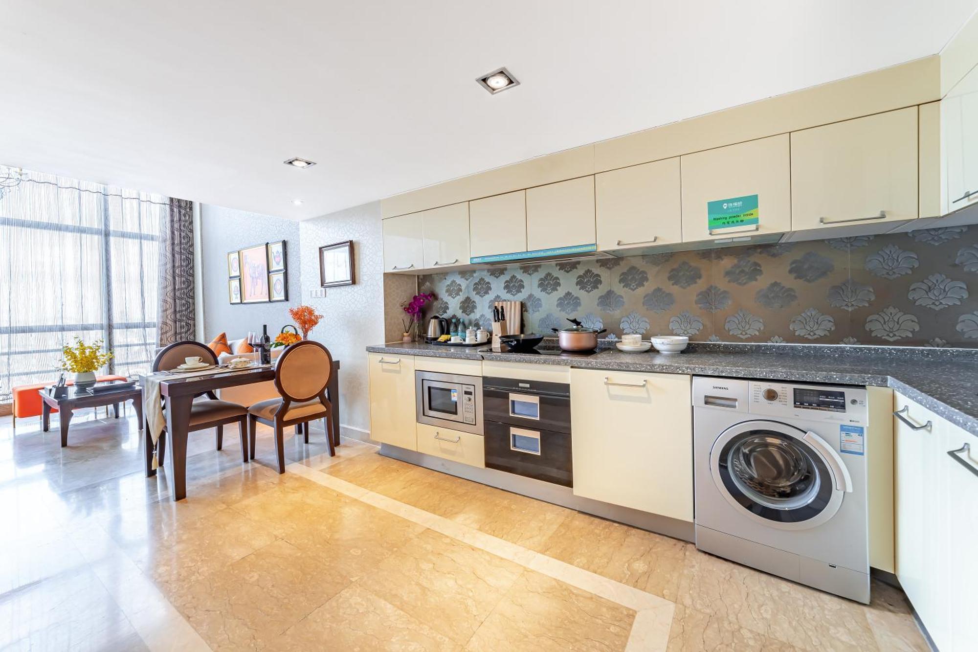 Waifiden Guangzhou Grand View Golden Palace Apartment - Free Shuttle Bus During The Canton Fair Exteriér fotografie