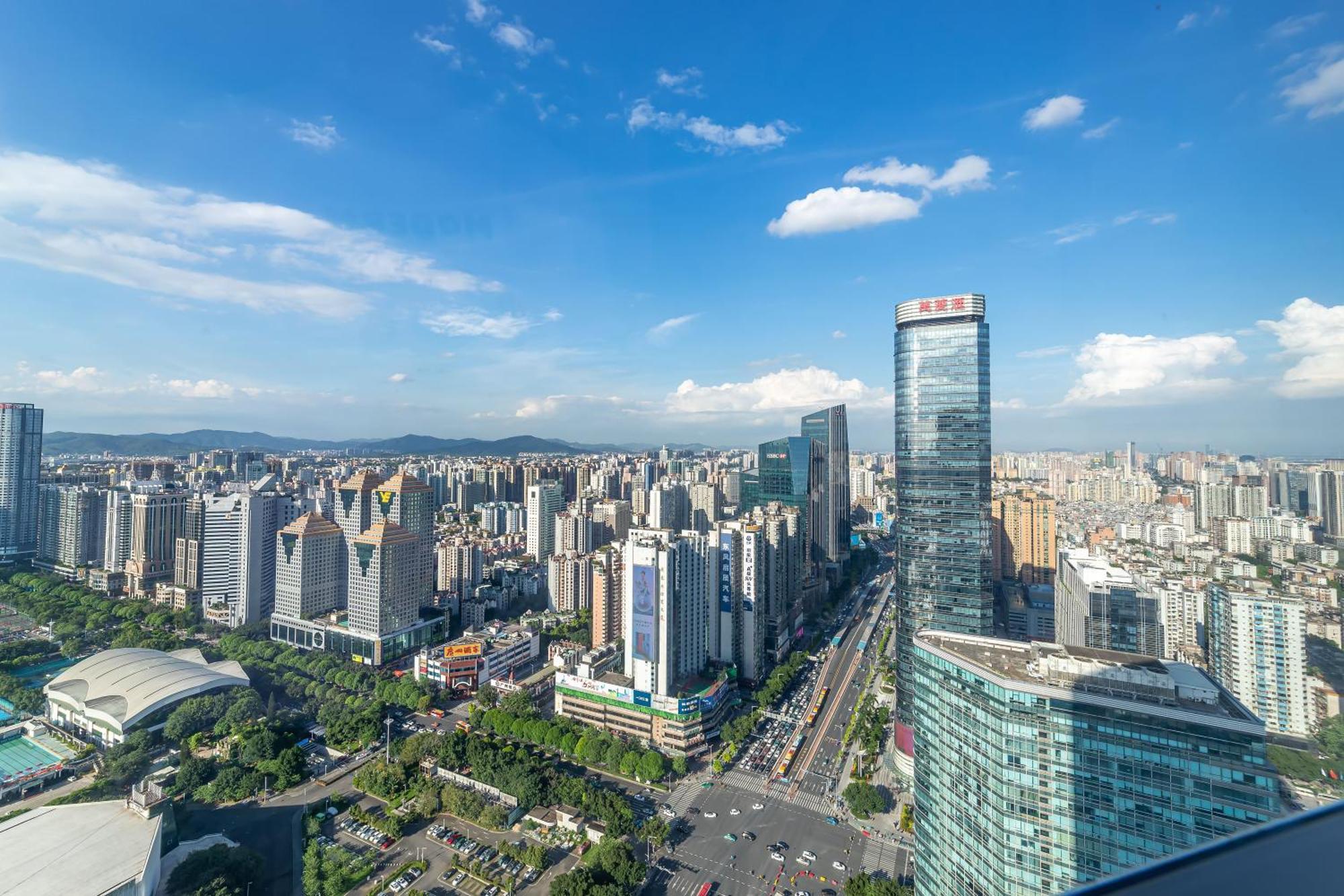 Waifiden Guangzhou Grand View Golden Palace Apartment - Free Shuttle Bus During The Canton Fair Exteriér fotografie