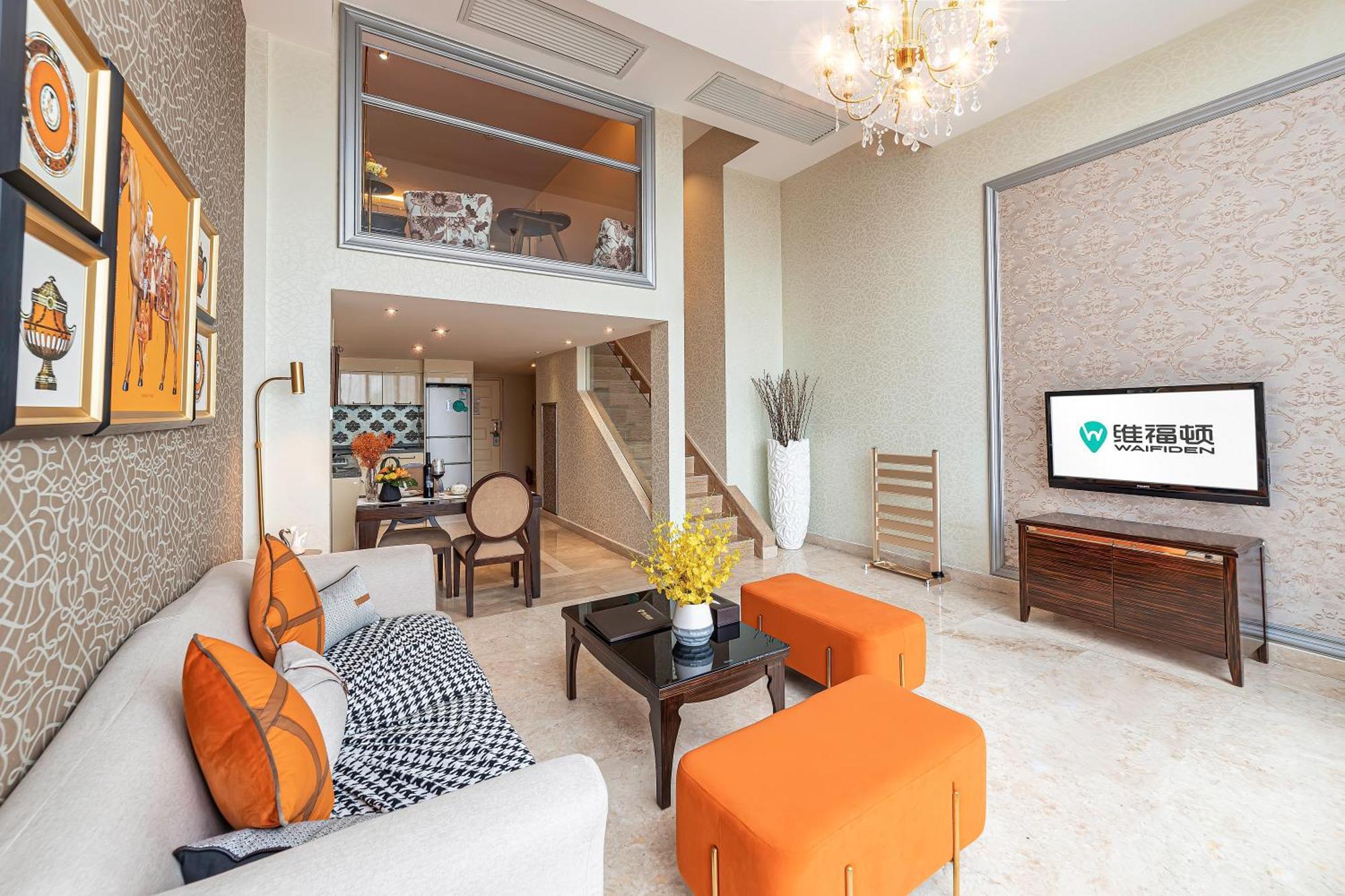 Waifiden Guangzhou Grand View Golden Palace Apartment - Free Shuttle Bus During The Canton Fair Exteriér fotografie