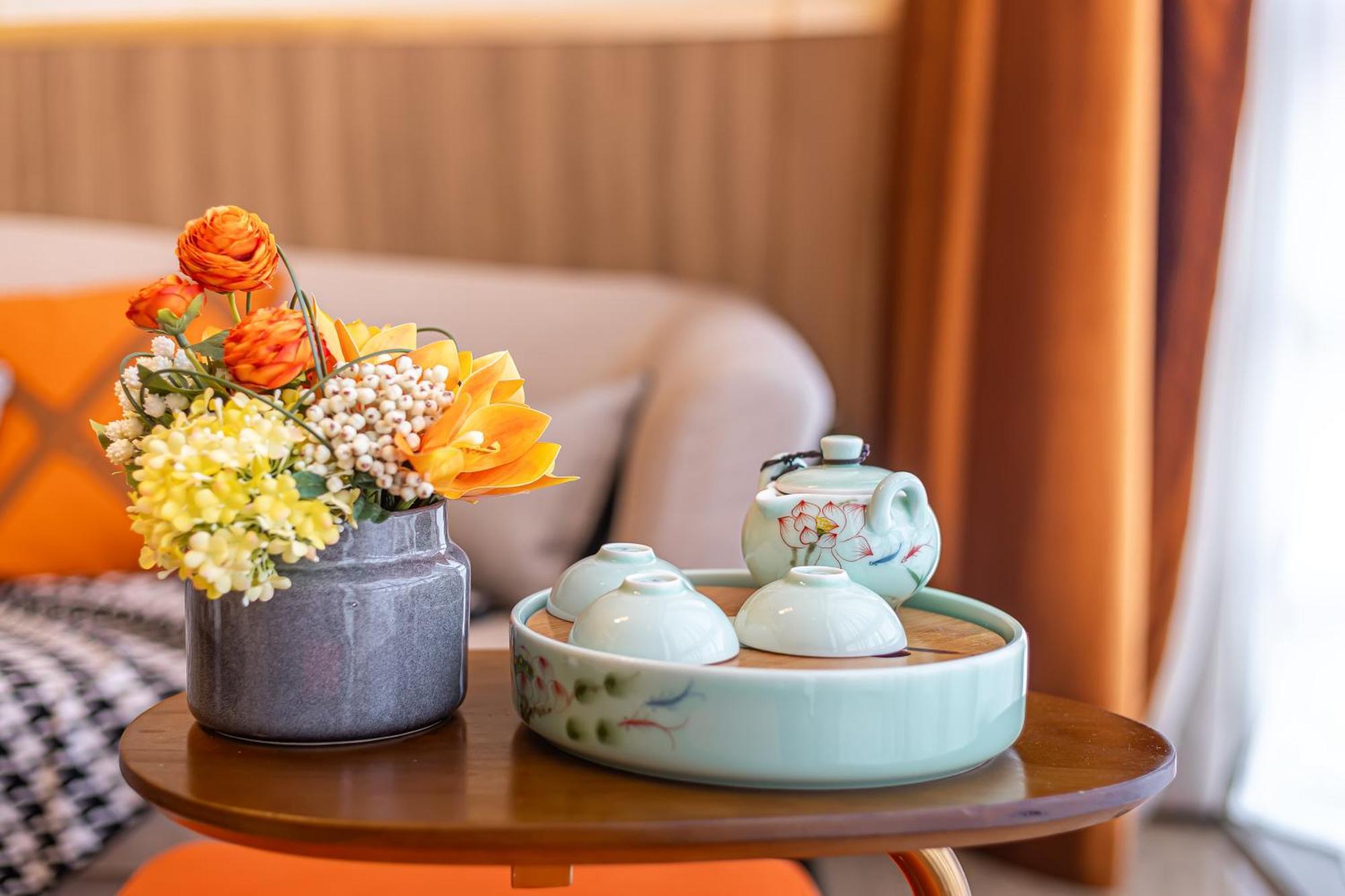 Waifiden Guangzhou Grand View Golden Palace Apartment - Free Shuttle Bus During The Canton Fair Exteriér fotografie