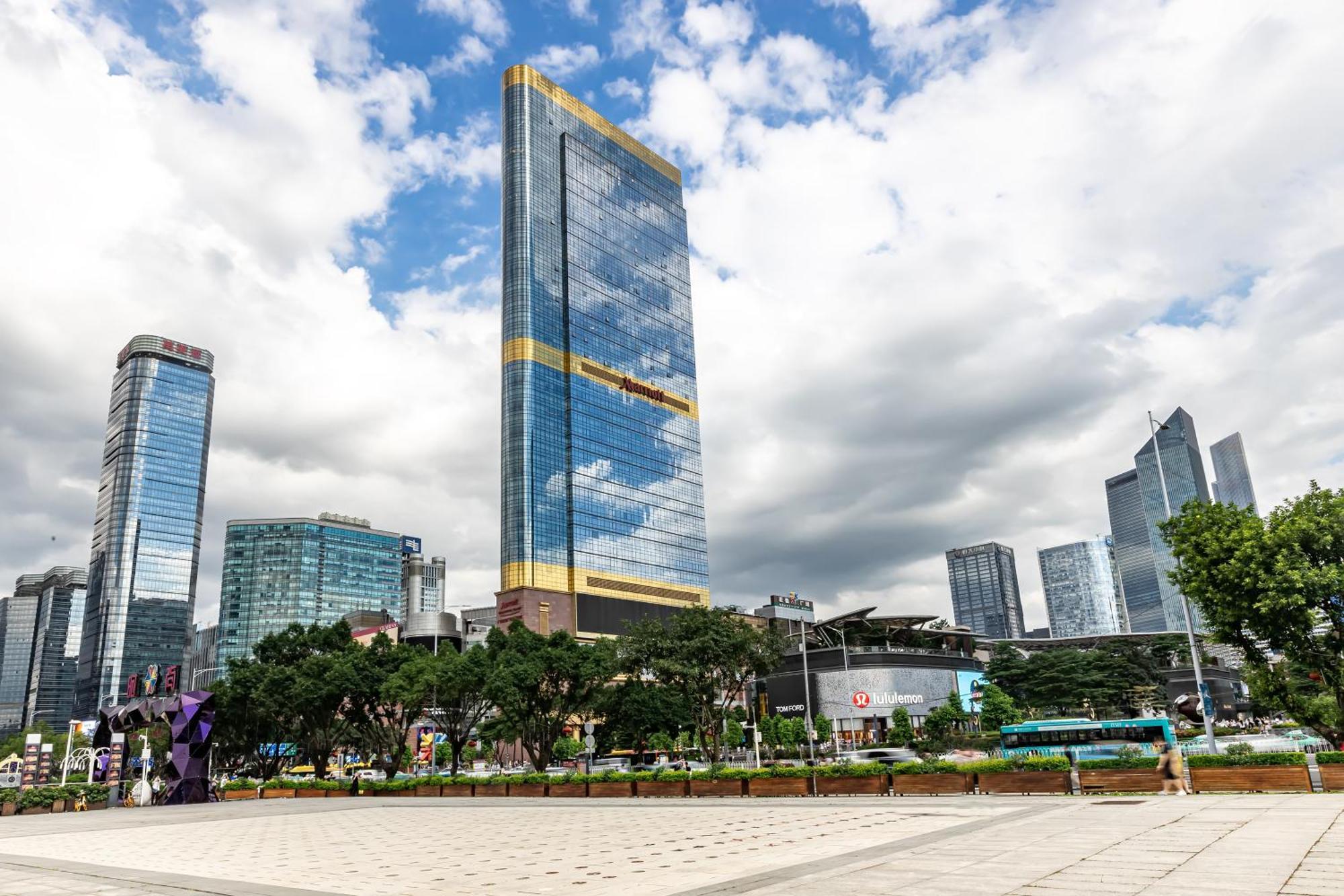 Waifiden Guangzhou Grand View Golden Palace Apartment - Free Shuttle Bus During The Canton Fair Exteriér fotografie