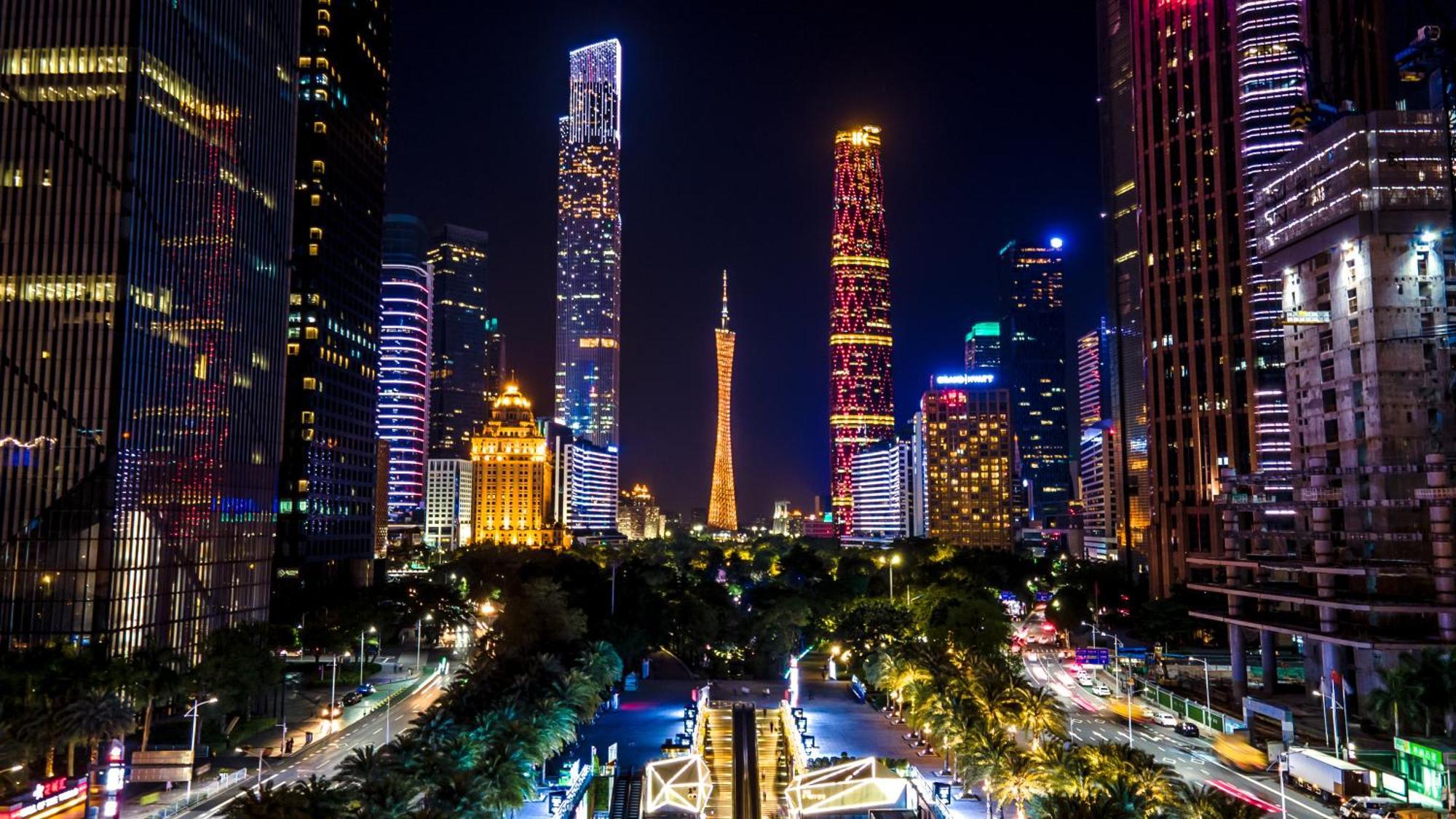 Waifiden Guangzhou Grand View Golden Palace Apartment - Free Shuttle Bus During The Canton Fair Exteriér fotografie