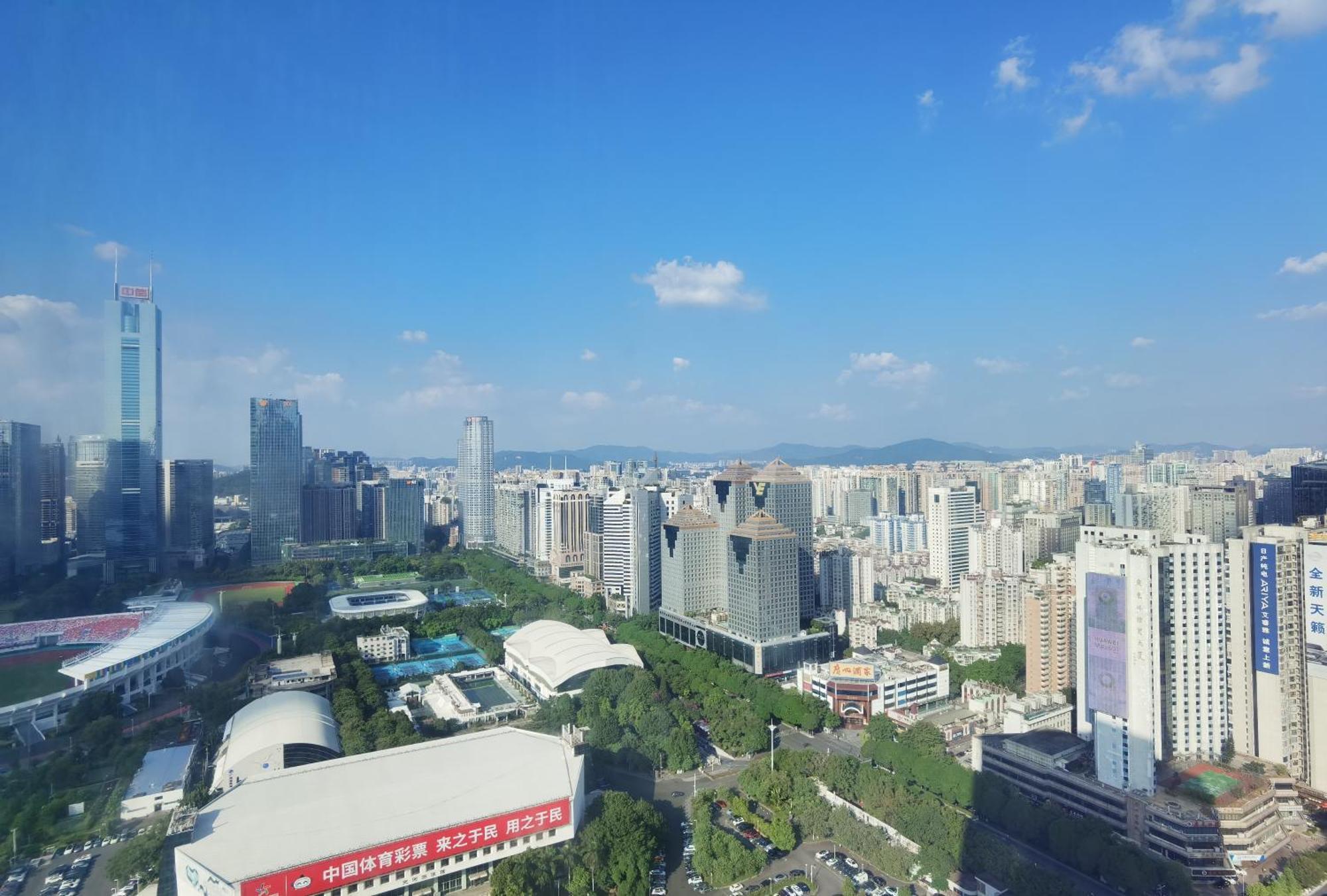 Waifiden Guangzhou Grand View Golden Palace Apartment - Free Shuttle Bus During The Canton Fair Exteriér fotografie