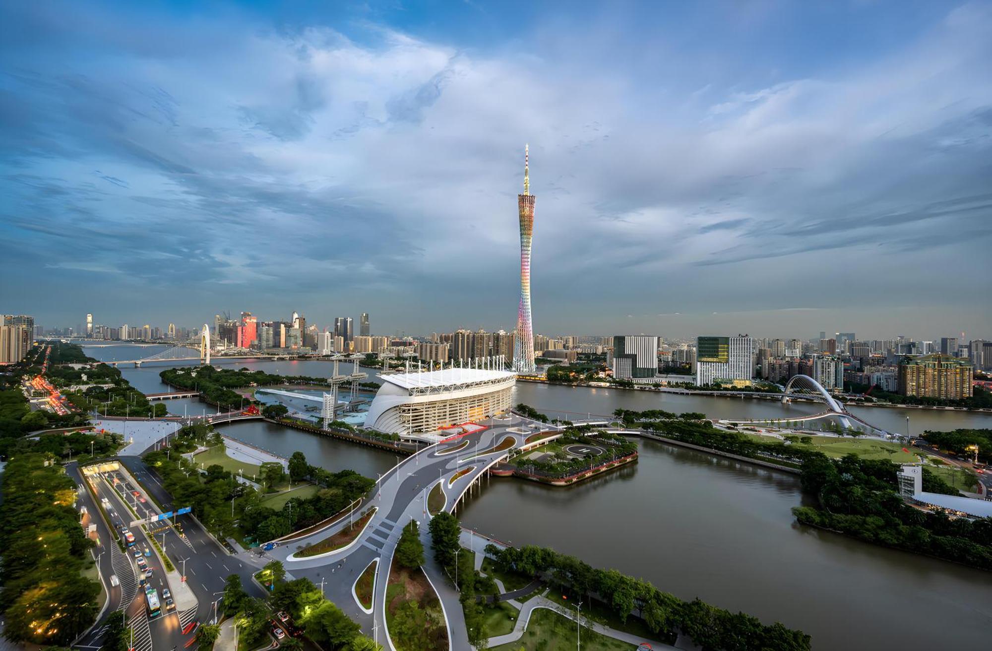 Waifiden Guangzhou Grand View Golden Palace Apartment - Free Shuttle Bus During The Canton Fair Exteriér fotografie