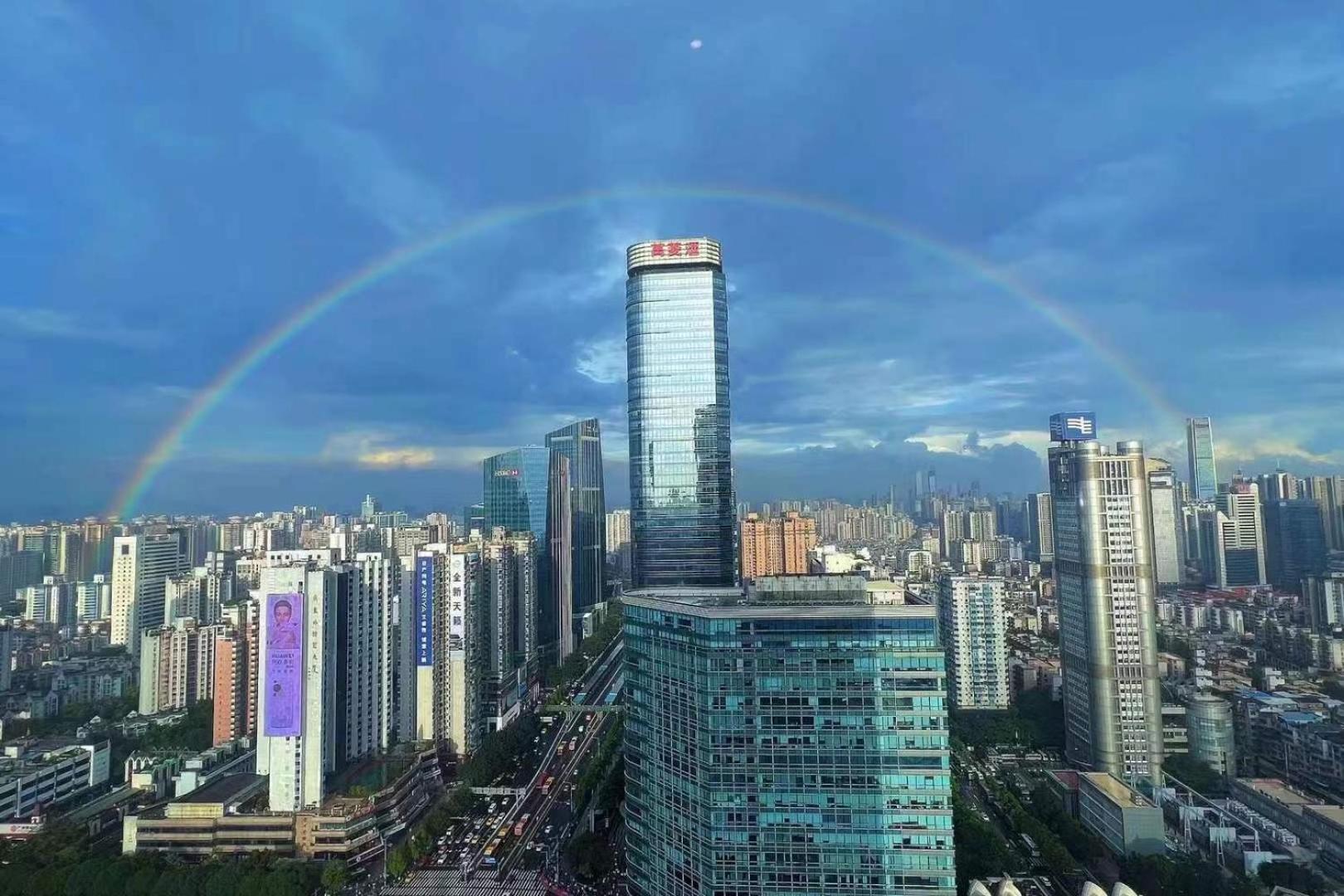 Waifiden Guangzhou Grand View Golden Palace Apartment - Free Shuttle Bus During The Canton Fair Exteriér fotografie